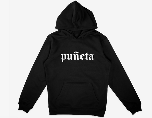 puñeta black hoodie