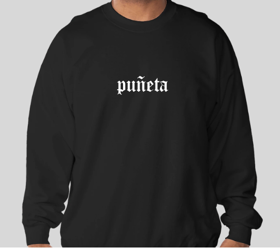 puñeta sweatshirt black